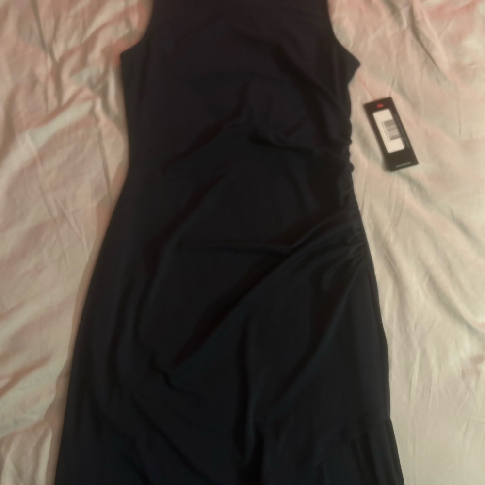 Black Sleeveless Mini Dress